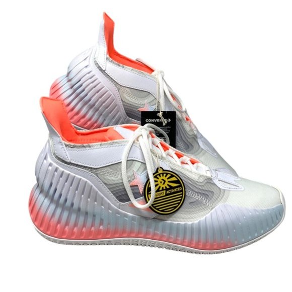 Converse All Star BB Prototype CX Mid Shoes Basketball Women White Lava A03901C - Picture 2 of 12